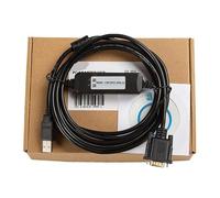 Shao Dong USB-XW2Z-200S-CV - Cable de programación compatible con CQM1H/CPM2C/CJ1M, línea de descarga de datos, color negro, versión de alto rendimiento con chip FT232 con aislamiento ISO