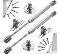 Shao hua 2PCS Amortiguadores de Gas 100N, Pistones a Gas Muebles Cocina Amortiguador Puertas Elevables, Resorte de Compresión para Puertas Armario, Bisagras Resortes Armario con Tornillos