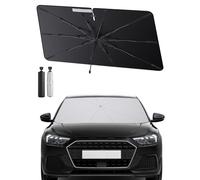 SHAOHAO Compatible con Audi A1 2019-2025 Parasol Coche Delantero Protector Solar Parasol Paraguas Coche Resiste a los Rayos UV Plegable Audi A1 Accesorios