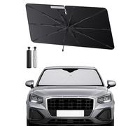 SHAOHAO Compatible con Audi Q2 2016-2024 Parasol Coche Delantero Protector Solar Parasol Paraguas Coche Resiste a los Rayos UV Plegable Audi Q2 Accesorios