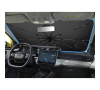 SHAOHAO Compatible con Ford Puma MK2 2020-2026 Protector Solar para Coches Parabrisas Visera Solar Fácil Almacenamiento Tirador con cordón Protección UV Protector Solar Accesorios Parasol