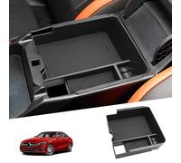 SHAOHAO Compatible con Ford Ranger T9 2023 2024 2025 XL XLT Consola Central Caja de Almacenamiento Reposabrazos Organizador Accesorios Ford Ranger （freno electrónico）