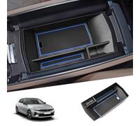 SHAOHAO Compatible con Opel Astra L C02 2023 2024 2025 consola central reposabrazos caja de almacenamiento accesorios reposabrazos central organizador bandeja multifuncional guantera Astra L 2024