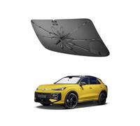 SHAOHAO Compatible con VW T-ROC 2025 2026 2027 Sombrilla para Coche Parasol para Coche Parasol Fácil Almacenamiento Cuerda Cuerda Protección UV Protección Solar VW T ROC Accesorios