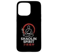 Shaolin Spirit Zen Monje de Artes Marciales Carcasa para iPhone 15 Pro MAX
