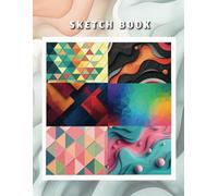 Shape Graphics Design: Sketch Book for Art Inspiration | Suitable for Adults and Seniors | Good for sketching, mind mapping, journalling, note-taking