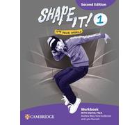Shape It! Level 1 Workbook with Digital Pack Second Edition