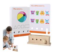 Shape Matching Toy - Juguete educativo para niños, juguete de aprendizaje infantil | Shape Sorting Matching Puzzle for Kids 36 Months+, Interactive Montesori Activity for Early Skills, Fun and Durable