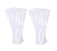 Shape Shaper, plantillas de cejas - Kit de modelado de cejas Shaper,50 pares de cintas adhesivas auxiliares profesionales, guía de mapeo de pegatinas aerógrafos