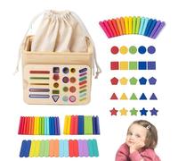 Shape Sorting Toy, Educational Toddler Learning Set, Developmental Sensory Play, Interactive Fishing Game, Color and Shape Recognition, Fine Motor Skills Enhancer, Perfect for Playroom