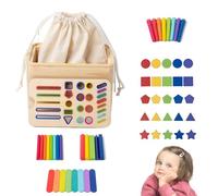 Shape Sorting Toy, Educational Toddler Learning Set, Developmental Sensory Play, Interactive Fishing Game, Color and Shape Recognition, Fine Motor Skills Enhancer, Perfect for Playroom