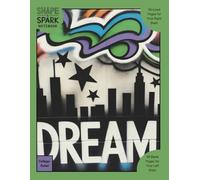 Shape & Spark Notebook: Alternating College-Ruled and Blank Pages for Focused Writing, Note-Taking, and Creative Expression (Graffiti Dream 2)