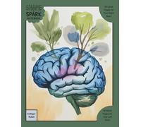 Shape & Spark Notebook: Alternating College-Ruled and Blank Pages for Focused Writing, Note-Taking, and Creative Expression (Watercolor Brain 1)