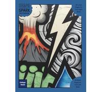 Shape & Spark Notebook: Alternating College-Ruled and Blank Pages for Focused Writing, Note-Taking, and Creative Expression (Graffiti Force of Nature 1)