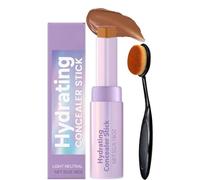 Shape Tape Concealer Stick & Brush, ShapeTape Blur Concealer Stick Duo with Brush, Hydrating Concealers Sticks, Long Lasting and Waterproof, Natural Coverage for a Flawless Look (#03)