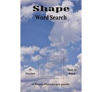 Shape Word Search: A Fun Geometry & Shapes Word Search Book for All Ages