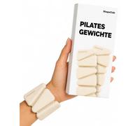 ShapeClub Pesas de tobillo para pilates de alta calidad, 2 x 0,45 kg