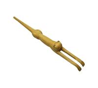 -Shaped Back Scratcher, Basswood Long Handle, Funny Lover Gift, Scratch, Comfortable Grip, Ideal For Relaxation, 15 Inches, Natural Wood, 1 Piece, 45x4.2cm