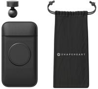 Shapeheart Ball Bundle Soporte magnético para smartphone para adaptador esférico universal, negro, tamaño M