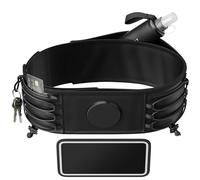 Shapeheart - Cinturón Deportivo/Running Magnético para Teléfono XL, de hasta 16,5cm, Negro