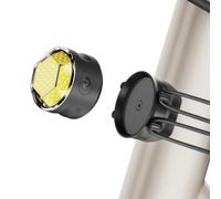 Shapeheart Kit Luces Bici Delantera y Trasera Magnéticas Desmontables | Mini / Pano | Cuadro, manillar, tija 12-50 mm | 3 / 6 modos | Autonomía 8 / 20 h | USB-C | Antirrobo | Weatherproof
