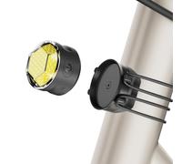 SHAPEHEART Light_Mini_White Luz de Bicicleta Delantera Adulto Unisex, Negro, Sencillo