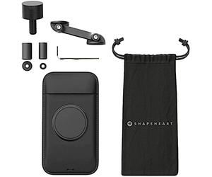 Shapeheart Motorcycle Bundle Boost Soporte magnético para Smartphone para Manillar de vástago de Motocicleta (Black,XL)