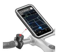 Shapeheart - Soporte Movil bicicleta Magnético PRO con funda amovible | Soporte móvil bicicleta, patinete, moto | Universal | Impermeable | Anti Vibracion