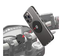 Shapeheart, Soporte movil Moto magnético con Placa metálica extrafina. Soporte móvil Bicicleta, Patinete, Scooter. Universal y antirreflectante