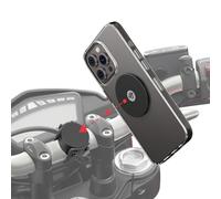 Shapeheart, Soporte movil Moto magnético con Placa metálica extrafina. Soporte móvil Bicicleta, Patinete, Scooter. Universal y antirreflectante