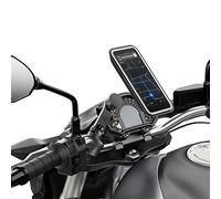 SHAPEHEART, Soporte movil moto magnético PRO para manillar con extensor. Universal y antivibracion. Porta movil impermeable para moto compatible con scooter, bici, patinete