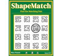 ShapeMatch: Find the Matching Pair - A Visual Puzzle Book for Restless Minds, Issue #16