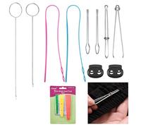 SHAPEPOTY Juego De Enhebrador De Agujas De 13 Piezas, Ayuda Para Enhebrar Para Coser, Bordar, Abalorios, Manualidades Diy, Tejer