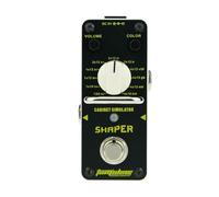 Shaper - Pedal de efecto de guitarra eléctrica para simulador, mini sintetizador, efectos de pedal, verdadero bypass, accesorios de piezas de guitarra