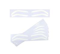 Shaper Shaper: Plantillas De Cejas, Kit De Formación De Cejas Shaper | 50 Pares De Modelos Profesionales, Cinta Adhesiva Pegatinas Adhesivas Para El Maquillaje De Tinte