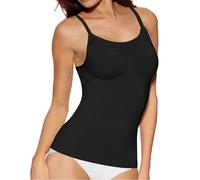 Shapermint Cami UK - Chaleco de compresión adelgazante para mujer y mujer, camiseta moldeadora con tirantes delgados ajustables, Negro, XXL