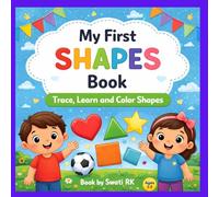 Shapes Learning Book for Kids: Fun Activities to Learn Shapes - Trace, Find, Count and Match