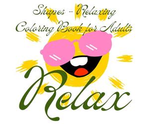 Shapes - Relaxing Coloring Book for Adults :Relax: In this issue, you will find various FIGURES to help relieve stress and exercise your hands so that they are always in good shape.