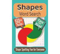 Shapes Word Search Puzzle Book: Puzzles featuring Shapes, Nature Patterns, Everyday Objects