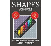 Shapes Word Search Puzzle Book: Word Searches with Easy to Read Print about Shapes, Formations, Geometry and more | 6x9 inches, 110 pages |50+ Puzzles … Gifts for Vacations, Holidays and Free Times