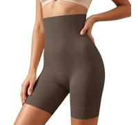 Shapewear Mujer Cintura Alta Transpirable Calzoncillos Cómodos Radlerhose Miederhose Shaping Figurformender Calzoncillos Shorts Verano Vientre Camino Miederpant Boxers Cortos sin Costuras Cortos
