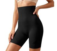 Shapewear Mujer Cintura Alta Transpirable Calzoncillos Cómodos Radlerhose Miederhose Shaping Figurformender Calzoncillos Shorts Verano Vientre Camino Miederpant Boxers Cortos sin Costuras Cortos