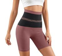 Shapewear Mujer Shaping Stark Formend Grandes Tallas Corpiño Shaping Shorts Abdomen Camino de Cintura Alta Forma Calzoncillos Abdominal Calzoncillos con Pierna Sin Costuras Pantalones Corpiño