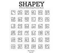 SHAPEY: A Large-Print Visual Matching Puzzle Book for Adults