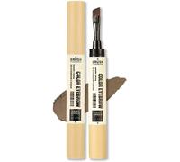Shaping Long-Lasting Color Dual-Ended Eyebrow Tint Cream Shape & Hold Dual Tip Eyebrow Tint Cream Waterproof Long Lasting Multi-Purpose Eyebrow Cream (Light Tea)