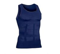Shaping Tank Men,2025 New Shaping Sleeveless Shirts for Men,Waterproof & Breathable Quick Drying Ultra Stretch (Blue,5XL)