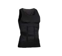 Shaping Tank Mens, Compression Shirt, Shaping Sleeveless Shirts For Men, For Men Build A Toned Body(Black,M)