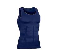 Shaping Tank Mens, Compression Shirt, Shaping Sleeveless Shirts For Men, For Men Build A Toned Body(Blue,S)