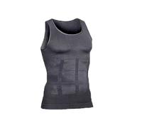 Shaping Tank Mens, Compression Shirt, Shaping Sleeveless Shirts For Men, For Men Build A Toned Body(Grey,M)