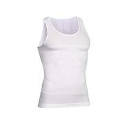 Shaping Tank Mens, Compression Shirt, Shaping Sleeveless Shirts For Men, For Men Build A Toned Body(White,M)